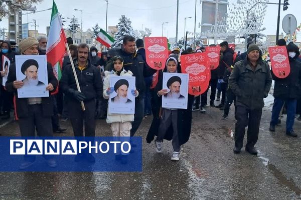 سرمای زمستان با حضور پرشور مردم تربت جام گرم شد