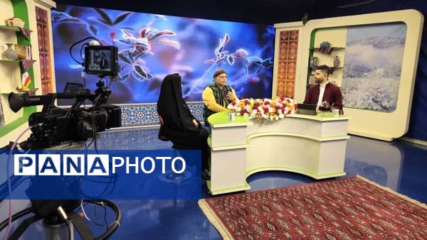 حضور مدیرکل بهزیستی گلستان به همراه داور جشنواره کاسپین در صدا و سیما گلستان