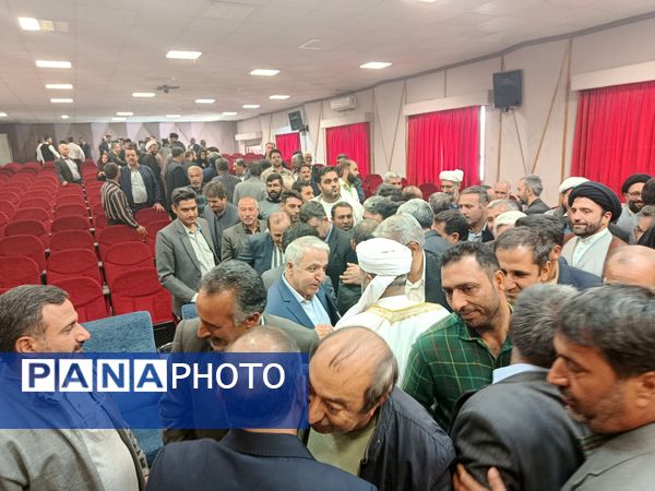 تودیع و معارفه بخشدار منطقه رضویه 