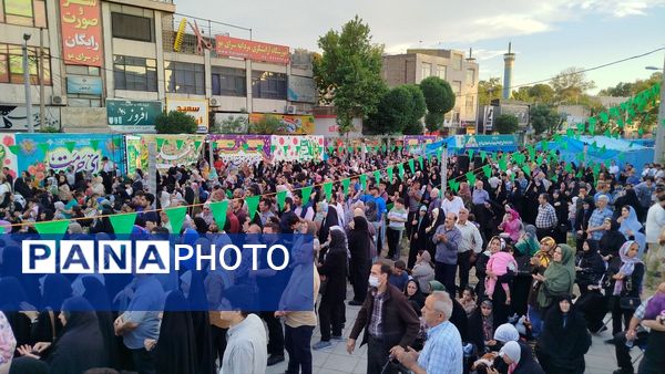 مراسم باشکوه «اجتماع امام رضایی‌ها » با حضور مردم و مسئولان در کرج