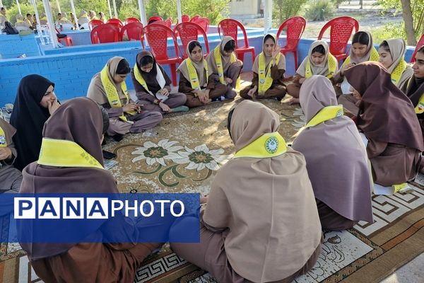 اولین روز اردو طرح تمشک در اردوگاه سرخون 