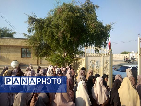 گرامیداشت روز دانش آموز به میزبانی مدرسه فروغ رضوان