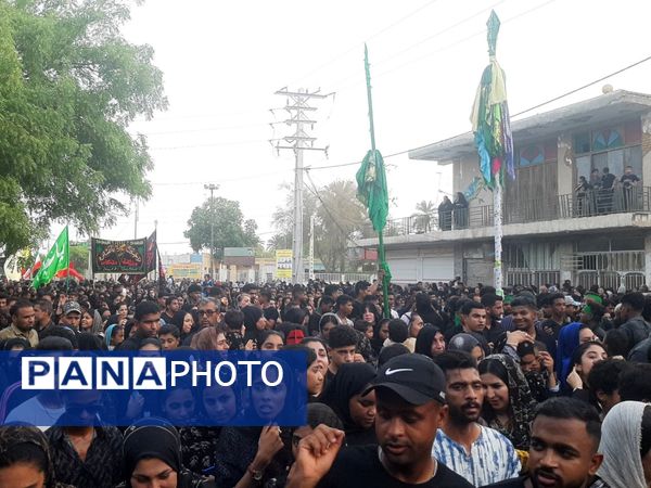 آیین سنتی علم‌گردانی در شهرستان میناب 