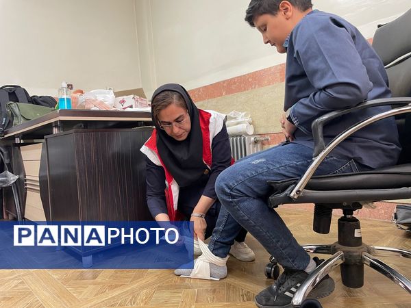 برگزاری جلسه آموزشی دانش‌آموزان سفیر سلامت  منتخب جهت حضور در مسابقات استانی