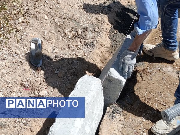 بازسازی فضای باز آموزشگاه شیخ فضل‌الله نوری 