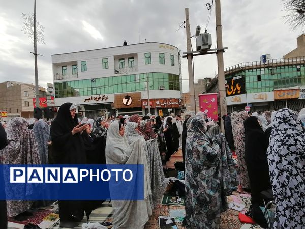  نماز عید فطر در شهرستان آبیک
