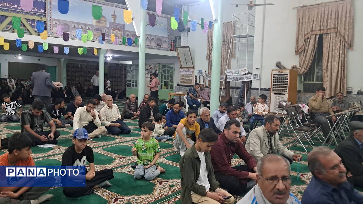 برگزاری جشن میلاد امام رضا(ع) در مسجد صاحب الزمان آشخانه 