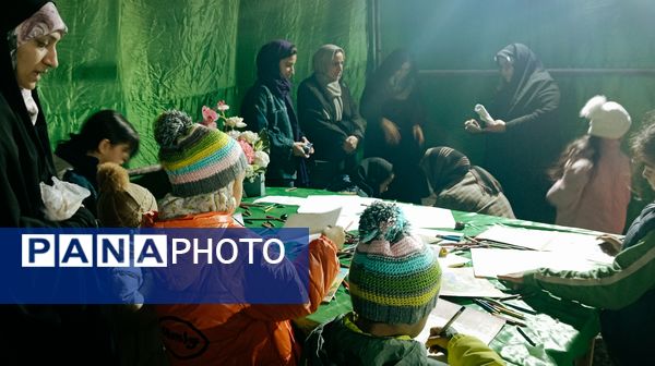 موکب  فرهنگی کودکان در شهرستان کاشمر 