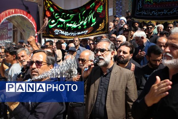 عزاداری رحلت پیامبر(ص) و شهادت امام حسن(ع) در صحن آستان مقدس سلطانعلی(ع) مشهداردهال کاشان