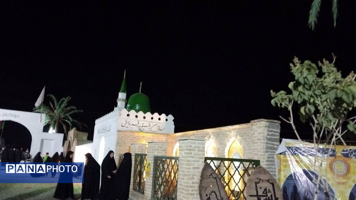 خیمه‌گاه شهر وردنجان میزبان‌ عاشقان‌ امام‌ حسین(ع)