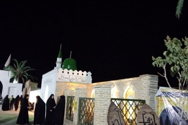 خیمه‌گاه شهر وردنجان میزبان‌ عاشقان‌ امام‌ حسین(ع)