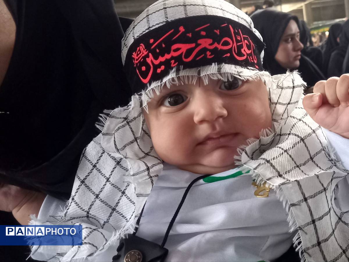 مراسم شیرخوارگان حسینی شهرستان بروجن