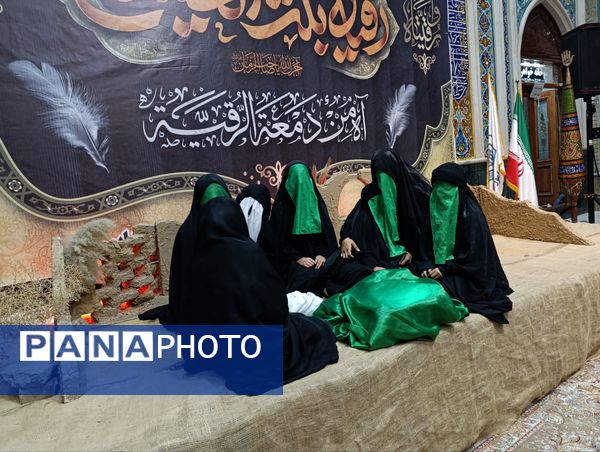 مراسم شهادت حضرت رقیه(س) در نیشابور