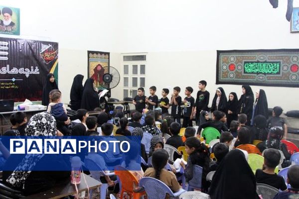 اجتماع غنچه‌های حسینی در زیارتگاه شهید آیت‌الله مدرس (ره)