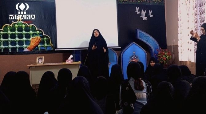 برگزاری هیئت دانش‌آموزی ربابیون شهرستان مشگین‌شهر