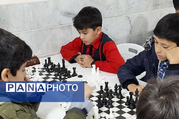مسابقات منطقه ای شطرنج در مقطع ابتدایی در شهرستان قدس