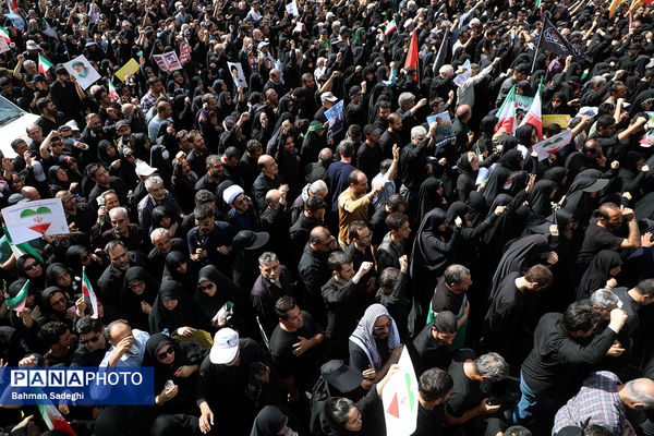 تشییع شهدای اقتدار در تهران - 2