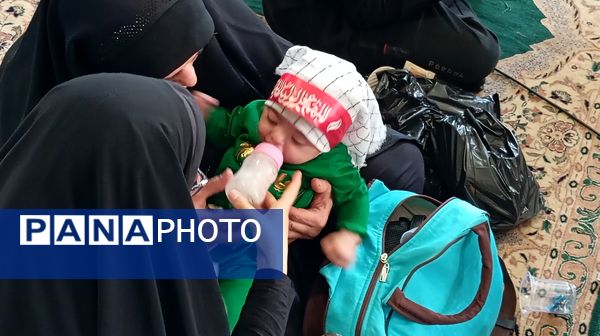 سربازان کوچک امام زمان در همایش شیرخوارگان حسینی شهرستان بن