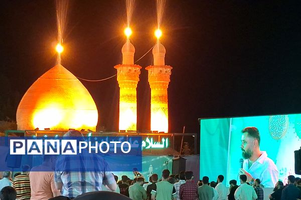 حال و هوای کافه شهدا در شب میلاد نبی اکرم(ص) و امام جعفر صادق (ع)