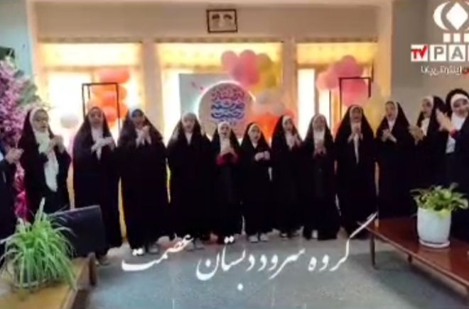 دیدار دانش‌آموزان مدرسه عصمت دامغان با پرستاران بیمارستان ولایت