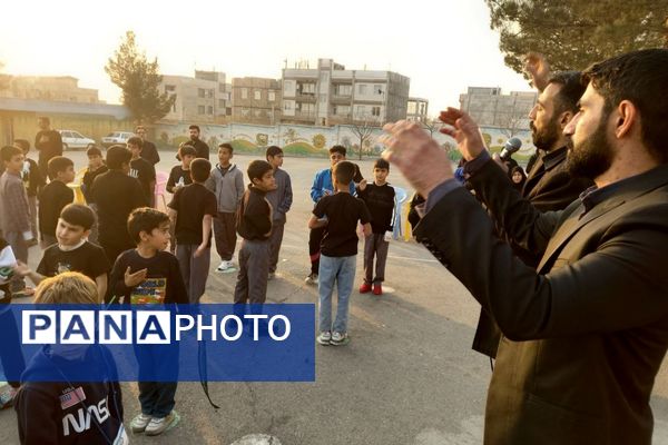 مراسم سوگواری حضرت فاطمه در دبستان هدایت ۲