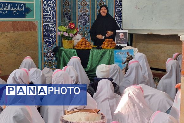 زنگ حماسه و ایثار به یاد سردار دل‌ها در مدارس پیشوا