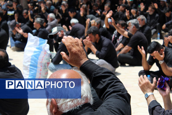 عزاداری عاشورای حسینی در شهر درق