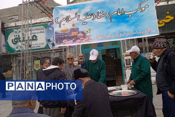 نماز جمعه فیروزکوه میزبان میزهای خدمت و ایستگاه سلامت