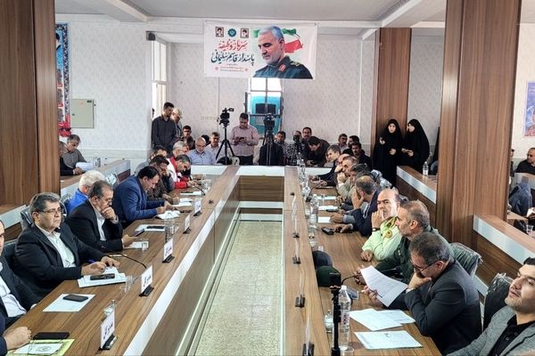 نشست شورای اداری استان در شهرستان سامان‌