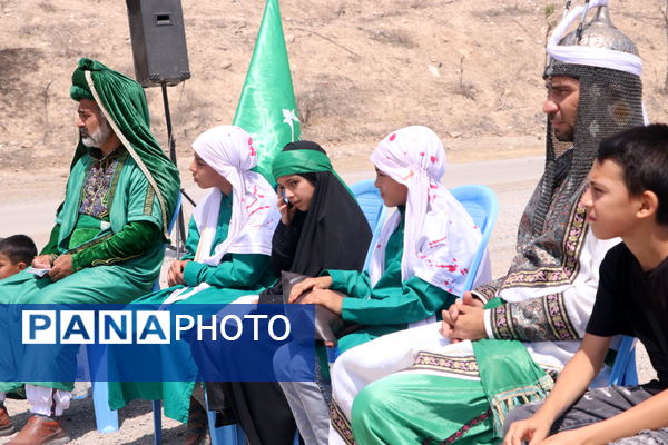 آیین شبیه خوانی عاشورای حسینی در آشخانه