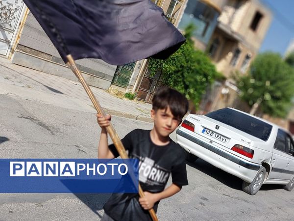 ایرانِ امام حسین، با پشتیبانی نونهالان پیروز است 