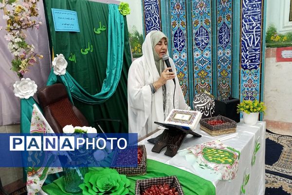 جشن ولادت امام علی(ع) در مدرسه شهید آقچه‌لو رباط‌کریم