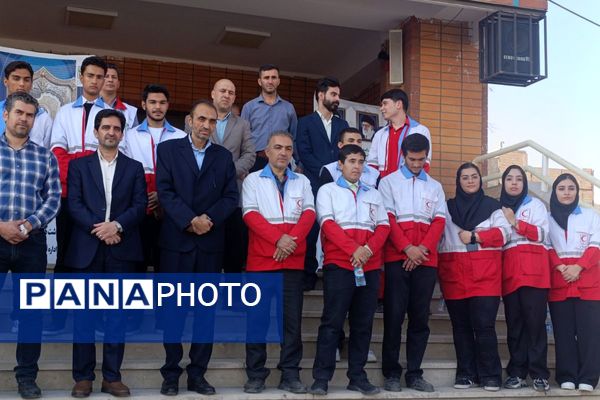 مراسم پدافند غیرعامل در دبیرستان بشارت بهارستاندو