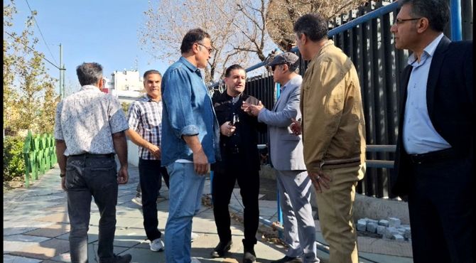 آغاز عملیات برداشت سازه های کارگاهی حریم مجموعه تئاتر شهر