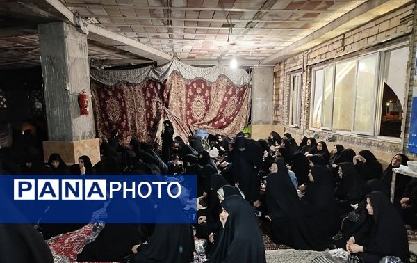 برگزاری مراسم شب سوم محرم به‌صورت باشکوه در مجمع انصارالحسین