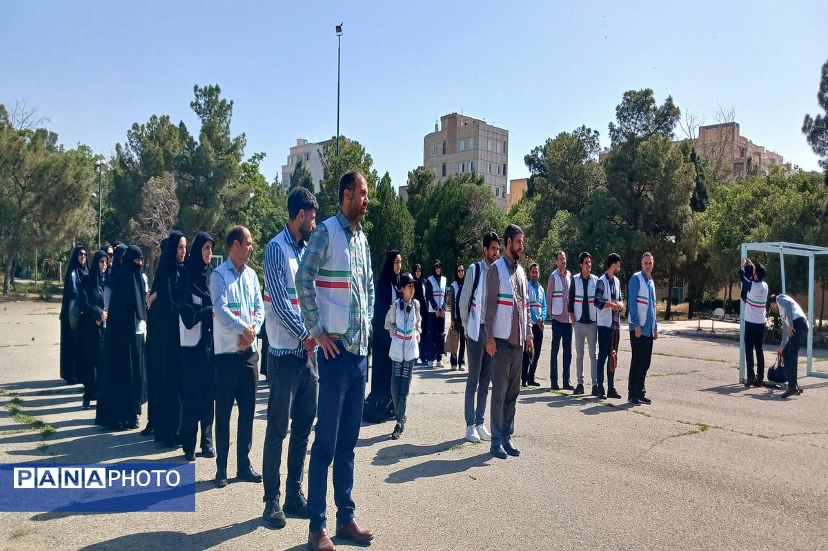  اولین دوره اردوی تربیت مربی سازمان دانش‌آموزی استان البرز 