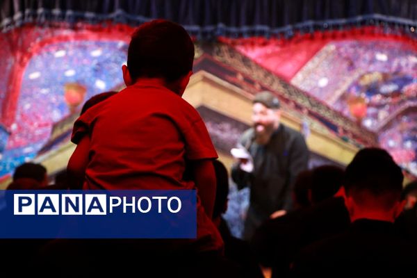 خروش نوجوانان کاشمری در عزای شب هفتم