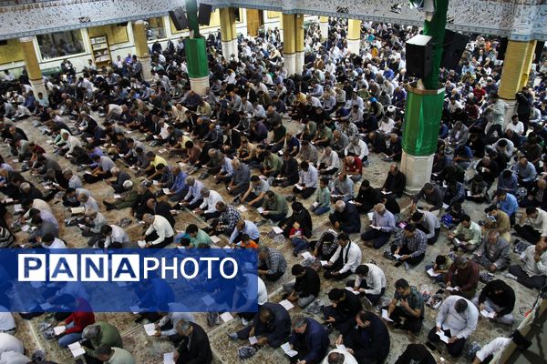 از شب قدر تا عرفه؛ نجواهای عاشقانه در حسینیه اعظم زنجان 