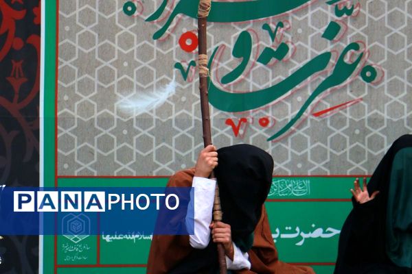 اجرای گروه نمایشی نقشینه به مناسبت ایام صفر و شهادت حضرت رقیه در آستان مقدس بی بی سکینه خاتون