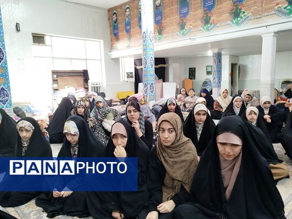 حضور پرشور نوجوانان در اعتکاف دانش‌آموزی مسجد امام سجاد(ع)