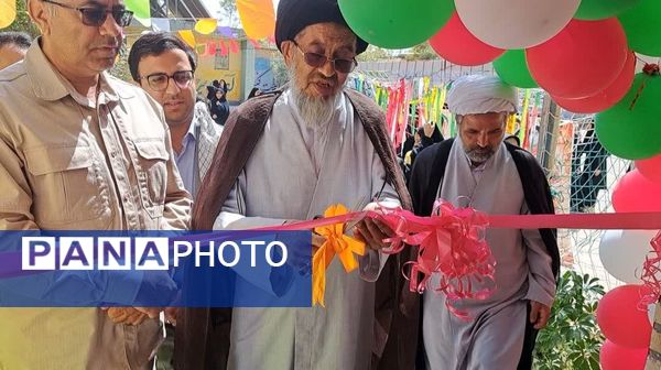 آیین بازگشایی مدارس و افتتاح نماز خانه، در آموزشگاه تکتم باخرز