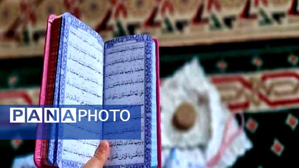 حضور پرشور دانش‌آموزان در آیین اعتکاف مسجد خیمه انتظار