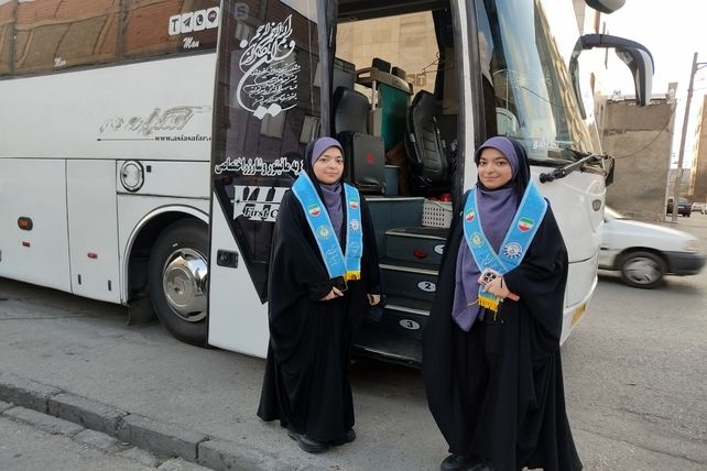 اعزام دانش‌آموزان دختر منتخب سازمان دانش‌آموزی استان اردبیل به سفر معنوی حج عمره مفرده 