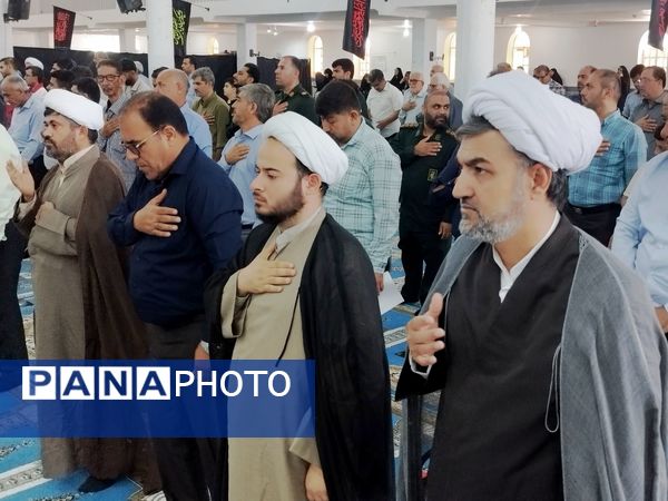 مراسم اولین سالگرد عروج شهدای خدمت