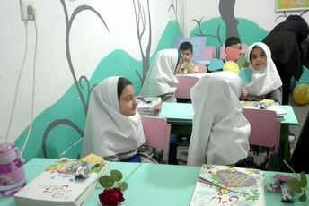 برگزاری جشن بازگشایی مدارس در دبستان دخترانه درخشنده