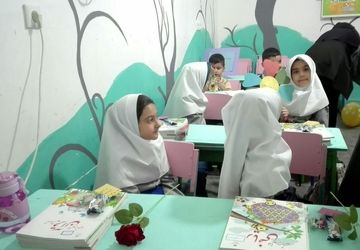 برگزاری جشن بازگشایی مدارس در دبستان دخترانه درخشنده