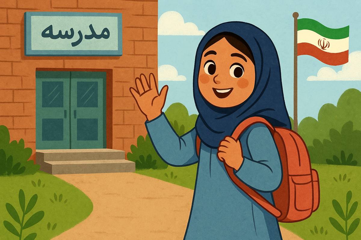 خداحافظی از مدرسه و معلمان عزیز کردستان