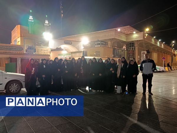 حضور دختران رضویه در اردوی راهیان نور