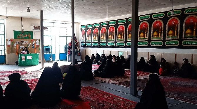 گرامی داشت هفته دفاع مقدس در ماژین