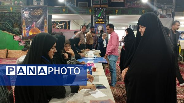 حضور مردم شهرستان خلیل آباد در چهاردهمین دوره انتخابات ریاست جمهوری